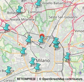 Mappa 20159 Milano MI, Italia (5.83313)