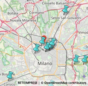 Mappa 20159 Milano MI, Italia (4.60167)