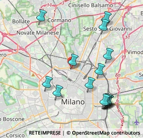 Mappa 20159 Milano MI, Italia (4.54333)