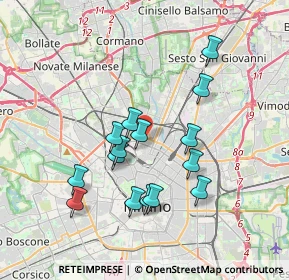 Mappa 20159 Milano MI, Italia (3.32067)