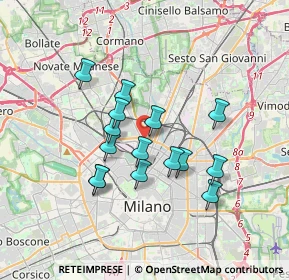 Mappa 20159 Milano MI, Italia (2.90933)
