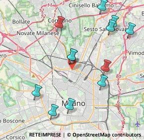 Mappa 20159 Milano MI, Italia (4.45583)