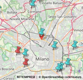 Mappa 20159 Milano MI, Italia (6.35375)