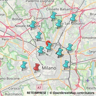 Mappa 20159 Milano MI, Italia (3.75538)