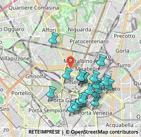 Mappa 20159 Milano MI, Italia (1.9165)