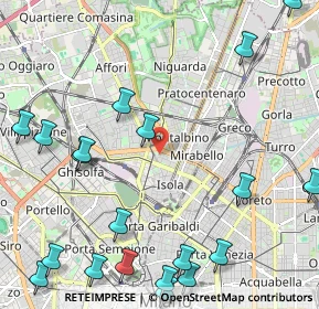 Mappa 20159 Milano MI, Italia (3.041)