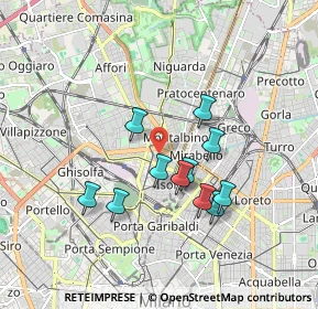 Mappa 20159 Milano MI, Italia (1.50273)