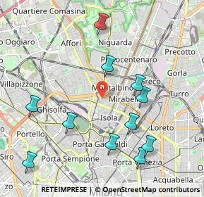 Mappa 20159 Milano MI, Italia (2.22636)