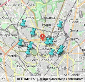Mappa 20159 Milano MI, Italia (1.62308)