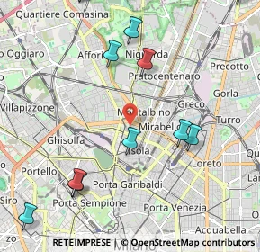 Mappa 20159 Milano MI, Italia (2.80692)