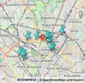 Mappa 20159 Milano MI, Italia (1.37364)