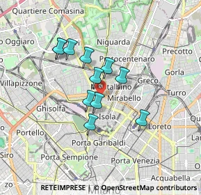 Mappa 20159 Milano MI, Italia (1.32727)