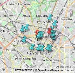 Mappa 20159 Milano MI, Italia (1.37895)