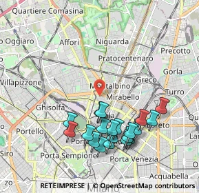 Mappa 20159 Milano MI, Italia (2.028)