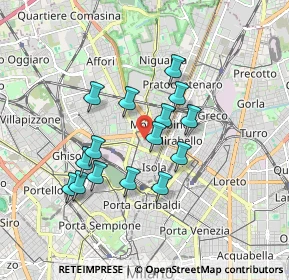 Mappa 20159 Milano MI, Italia (1.502)