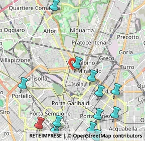 Mappa 20159 Milano MI, Italia (2.89846)