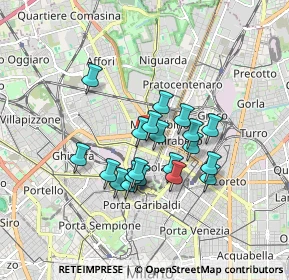 Mappa 20159 Milano MI, Italia (1.3565)