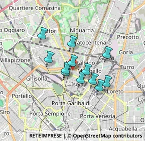 Mappa 20159 Milano MI, Italia (1.245)