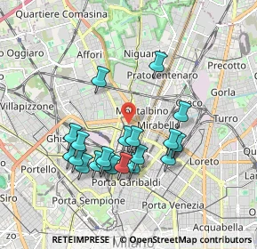 Mappa 20159 Milano MI, Italia (1.7075)