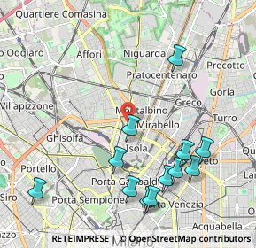 Mappa 20159 Milano MI, Italia (2.31667)