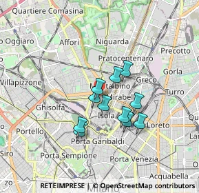 Mappa 20159 Milano MI, Italia (1.25273)