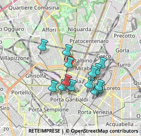 Mappa 20159 Milano MI, Italia (1.51643)