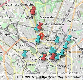 Mappa 20159 Milano MI, Italia (1.9155)