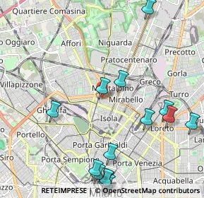 Mappa 20159 Milano MI, Italia (2.67933)