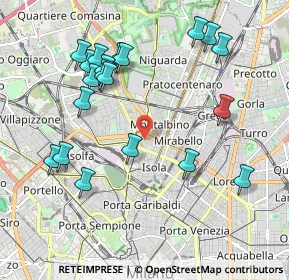 Mappa 20159 Milano MI, Italia (2.164)
