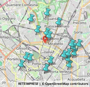 Mappa 20159 Milano MI, Italia (2.149)