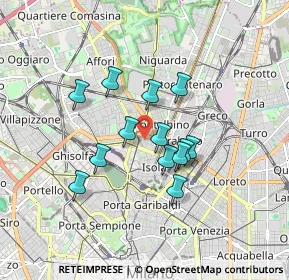 Mappa 20159 Milano MI, Italia (1.35231)