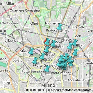 Mappa 20159 Milano MI, Italia (2.046)