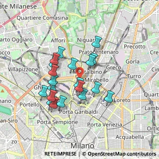 Mappa 20159 Milano MI, Italia (1.5525)