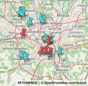 Mappa 20159 Milano MI, Italia (6.88053)