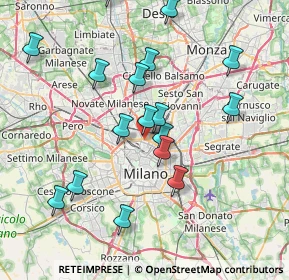 Mappa 20159 Milano MI, Italia (7.76118)