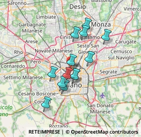 Mappa 20159 Milano MI, Italia (5.53462)
