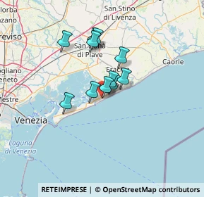 Mappa Via Vincenzo Monti, 30016 Lido di Jesolo VE, Italia (9.20273)