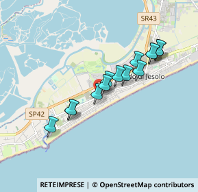 Mappa Via Vincenzo Monti, 30016 Lido di Jesolo VE, Italia (1.50714)