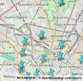 Mappa Viale Luigi Torelli, 20158 Milano MI, Italia (3.02667)