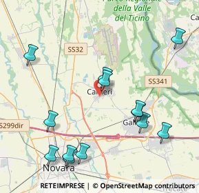 Mappa Strada Privata Dottor Josè Vandoni, 28062 Cameri NO, Italia (4.65769)