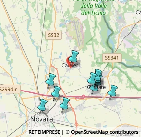 Mappa Strada Privata Dottor Josè Vandoni, 28062 Cameri NO, Italia (3.69917)