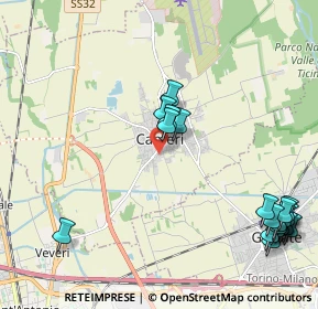 Mappa Strada Privata Dottor Josè Vandoni, 28062 Cameri NO, Italia (2.7625)