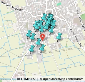 Mappa Strada Privata Dottor Josè Vandoni, 28062 Cameri NO, Italia (0.31786)