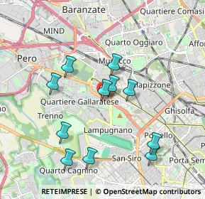 Mappa Via Venezuela, 20151 Milano MI, Italia (1.80182)