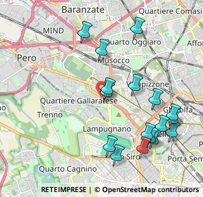 Mappa Via Venezuela, 20151 Milano MI, Italia (2.13824)
