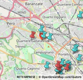 Mappa Via Venezuela, 20151 Milano MI, Italia (2.91)