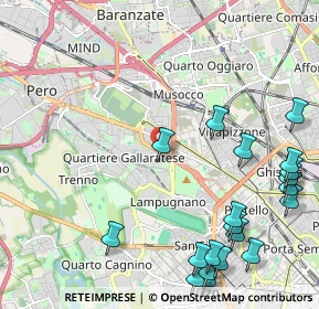 Mappa Via Venezuela, 20151 Milano MI, Italia (2.88)