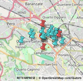 Mappa Via Venezuela, 20151 Milano MI, Italia (1.015)