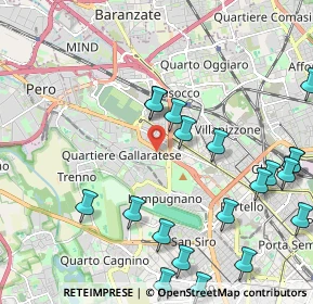 Mappa Via Venezuela, 20151 Milano MI, Italia (2.5895)