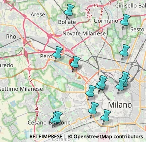 Mappa Via Venezuela, 20151 Milano MI, Italia (4.758)